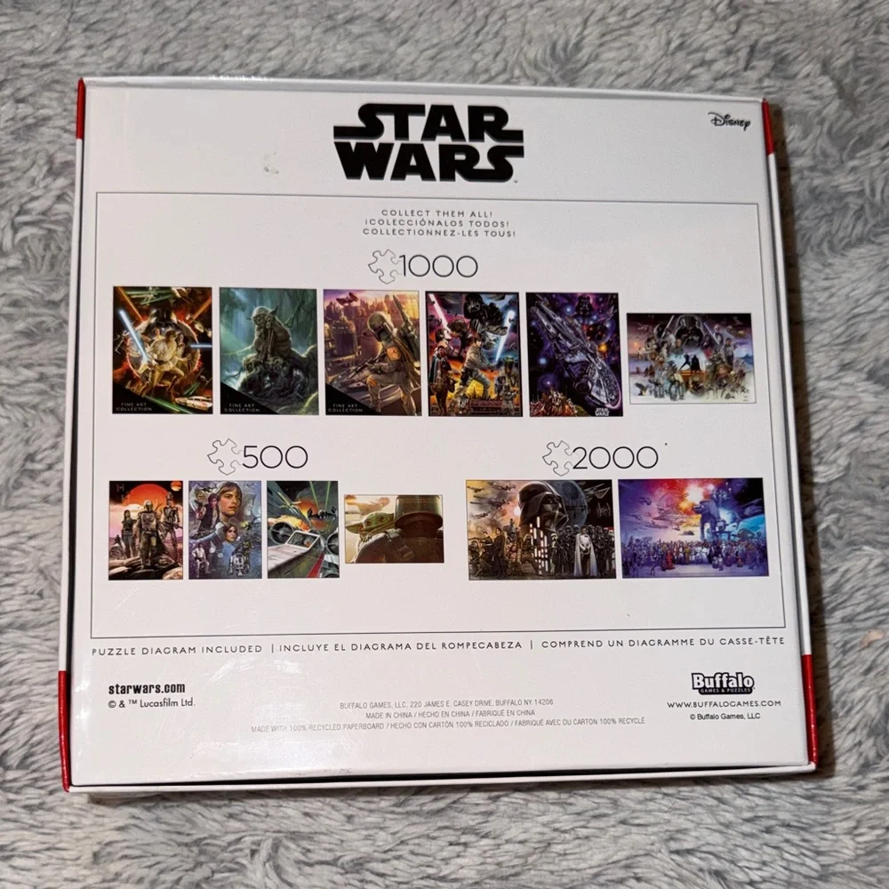 Buffalo Games Star Wars Mandalorian Puzzle - 500 Pieces David Bitton‎